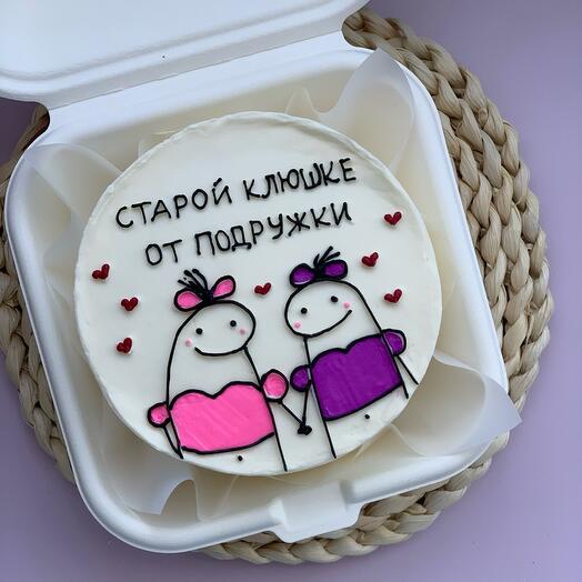 Бенто торт подруге подружке