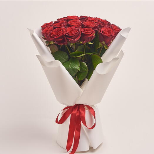 21 Red Roses Bouquet