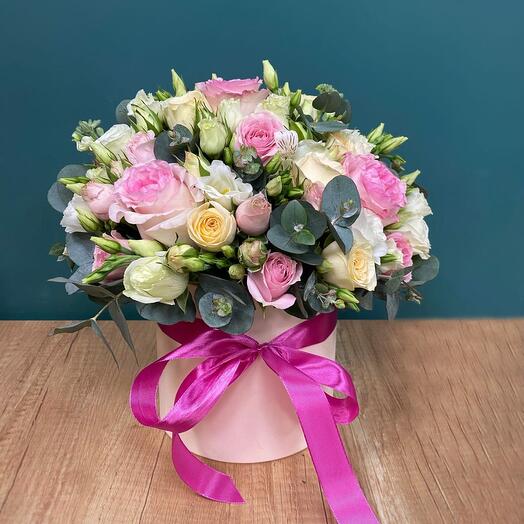 Цветы в коробке