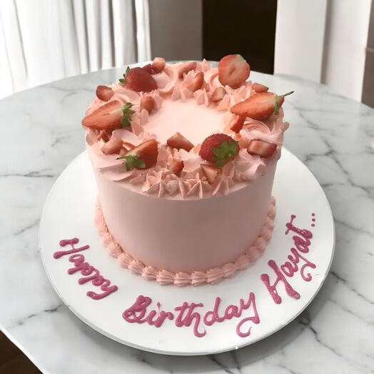 Strawberry Bliss Cake