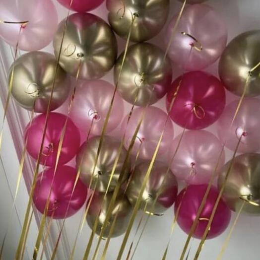 Набор шаров «Розовые сны» 21 шт