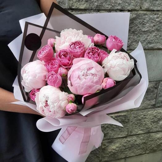 Bouquet of double cappuccino