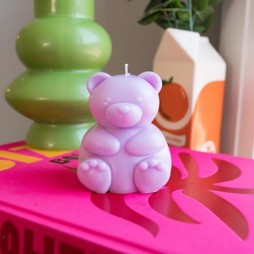 Bear candle
