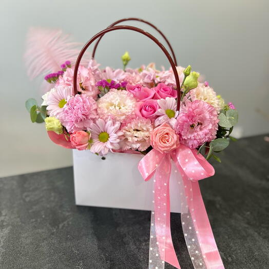 Цветы в сумочке 💓