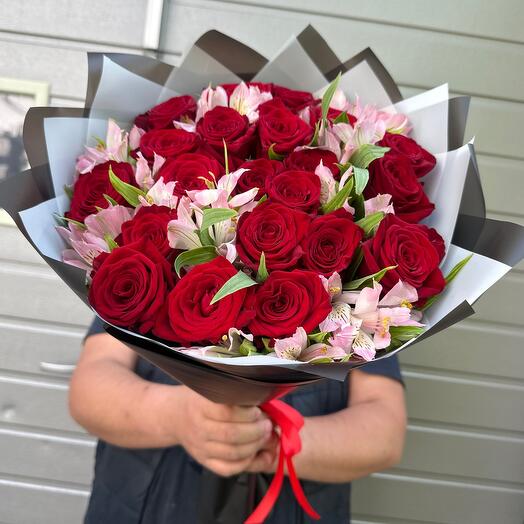 Bouquet of 21 roses