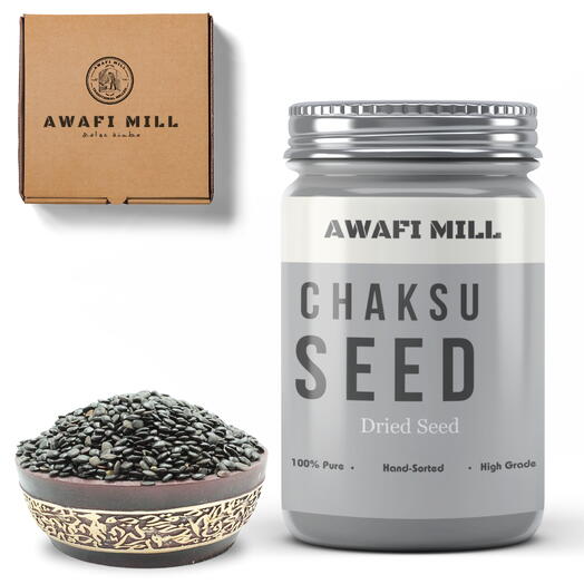 AWAFI MILL Chaksu Seed | Jasmeejaz - Bottle of 100 Gram