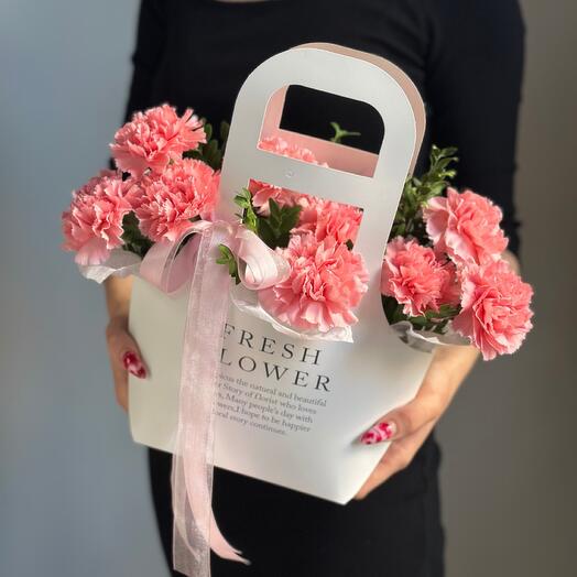 Bolso con delicados Dianthus-Nolla-