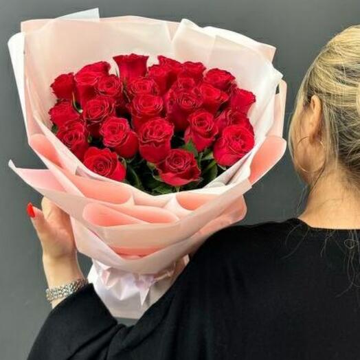 🌹Акция🌹Классика |21Кенийские розы|оформление|Цветы в Уфе