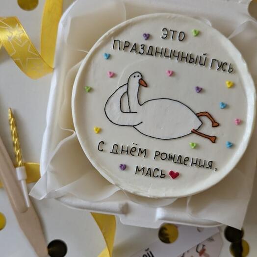 Бенто торт Гусь