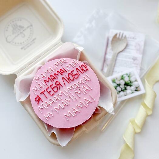 Бенто торт «Мааам!»