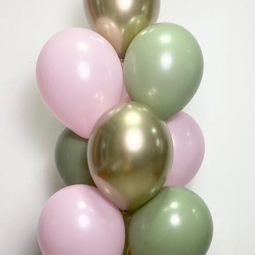 Kompozycja z 11 balonów