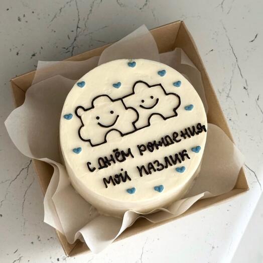 Мини бенто "с днем рождения , мой пазлик "