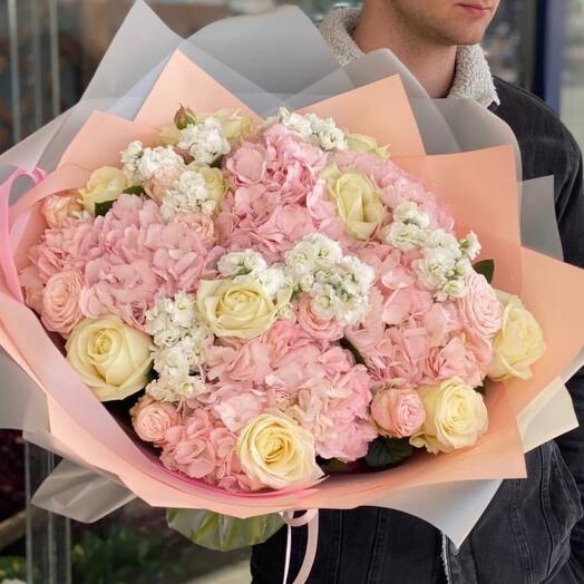 The author's bouquet is a gentle message 🎀🎁