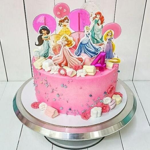 Disney Princess Cake
