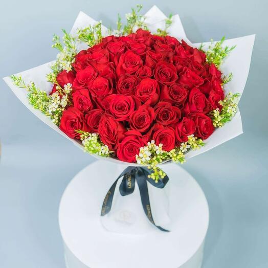 Special Reed roses bouquet