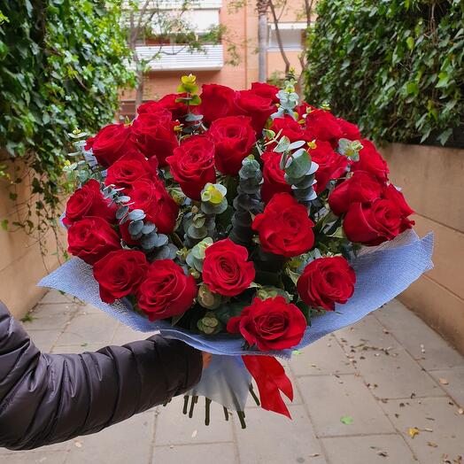 Ramo de 35 rosas rojas/35 Red roses