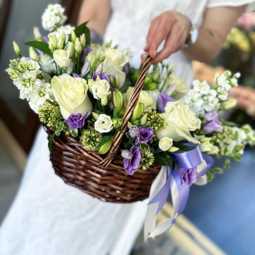 Flowers in a Basket