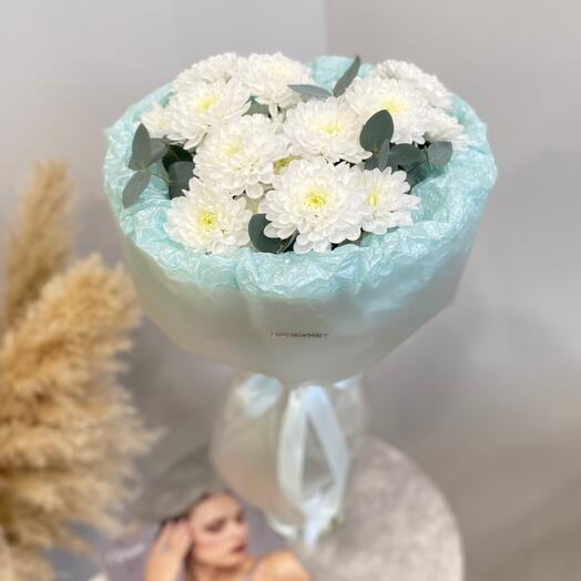 Бирюзовый букетик ☁️ (3шт)