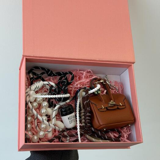 Подарочный набор 2 обвеса на сумочку