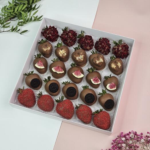 Набор клубники в шоколаде "Choco 25"