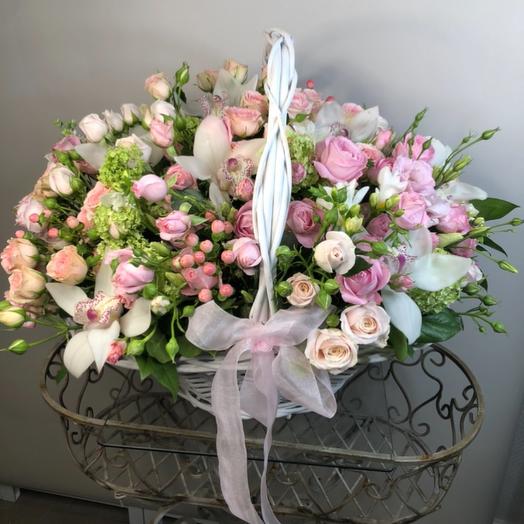 Cesta de flores