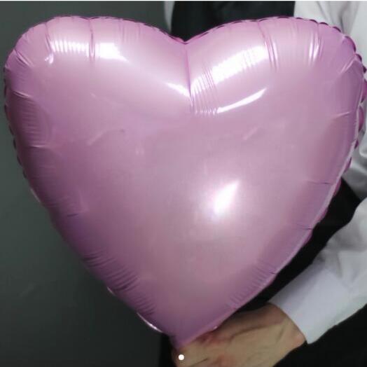 Balloon heart - pink