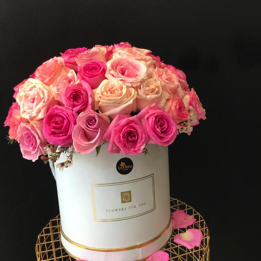 Dear Mom Pink Floral Arrangement