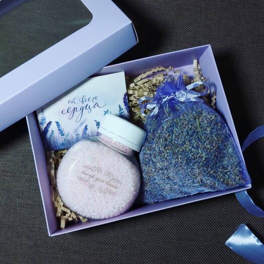 Подарочный набор с лавандой