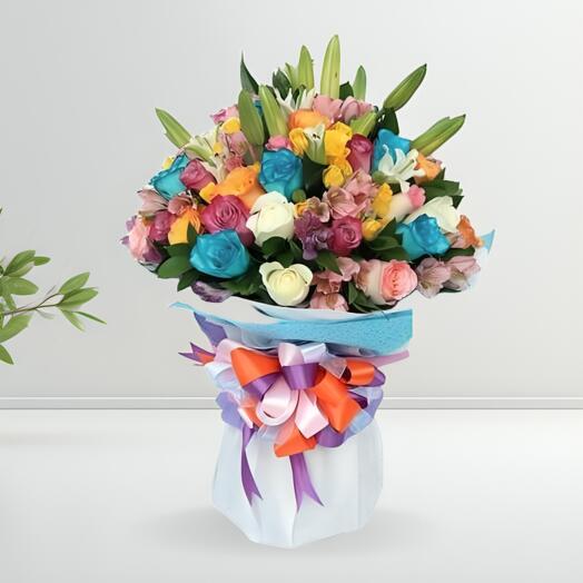 Gaiety Love Flower Bouquet