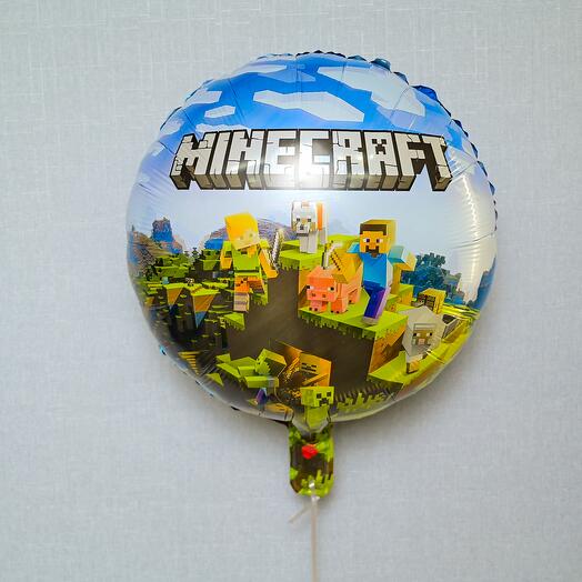 Minecraft - Round Foil Balloon - 5431