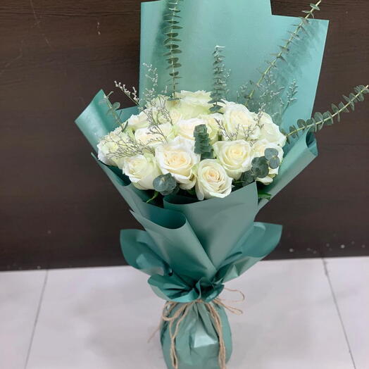 White Rose Bouquet