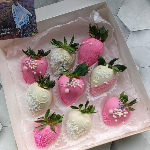 Клубника в шоколаде 10
