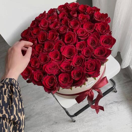 Rosas en Caja