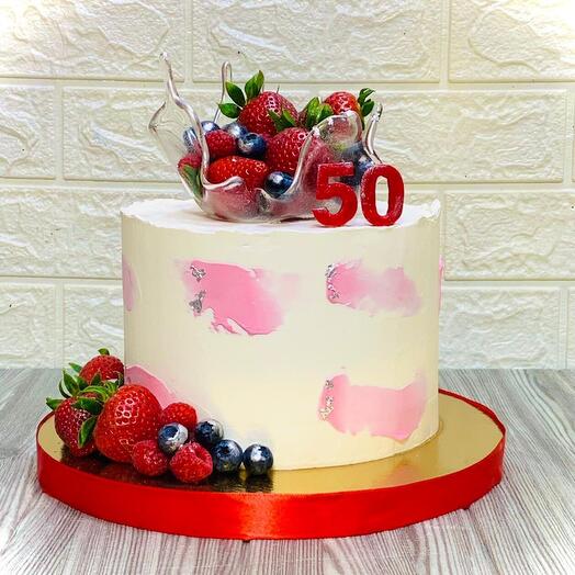 Cake "Vase"
