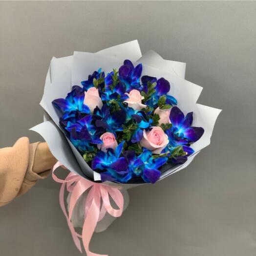 Bouquet  Of Blue orchid