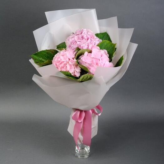 Pink Hydrangea Bouquet