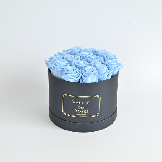 Blue Preserved Roses