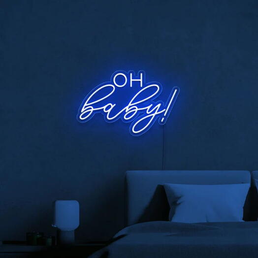 OH BABY NEON SIGN