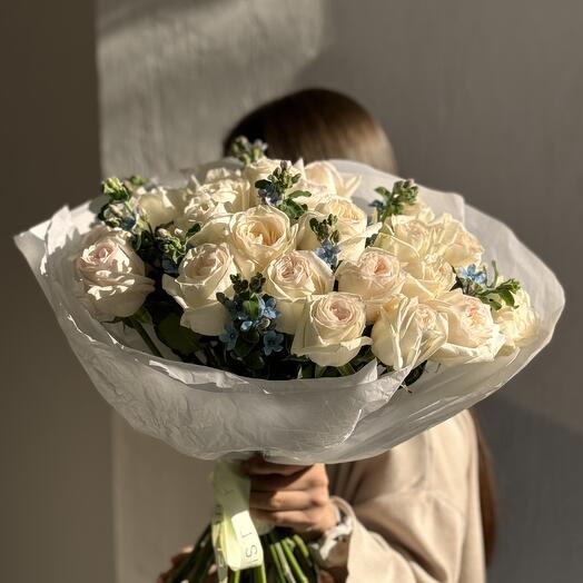 Букет из роз «Северное сияние»