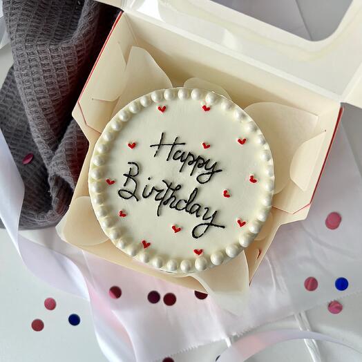 Бенто-торт «Happy Birthday