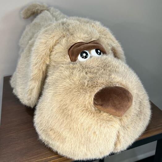 Игрушка мягкая собака лежебока