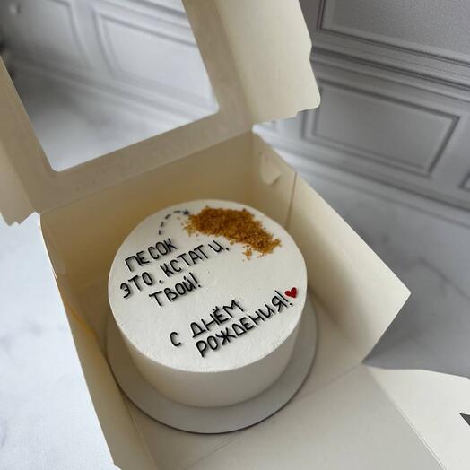 Бенто-торт maxi «песок»