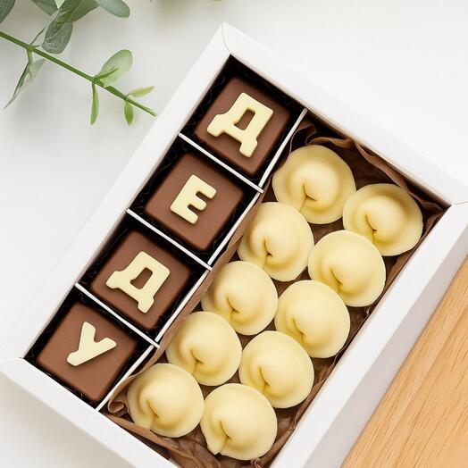 🍫 Шоколадный набор «ДЕДУ» | ChocoBelle