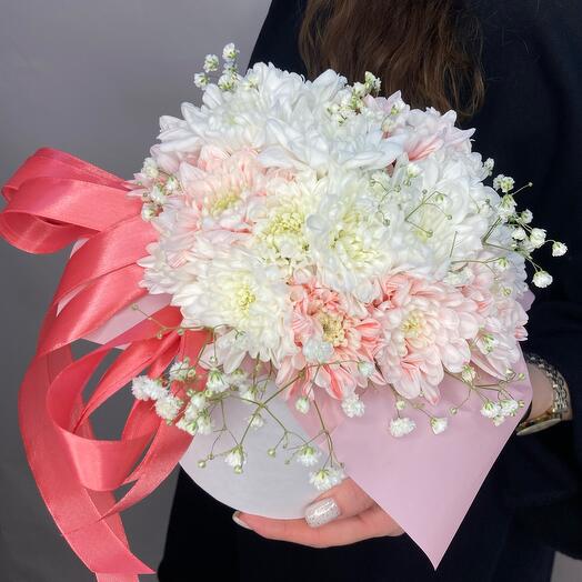 Композиция из хризантемы💕