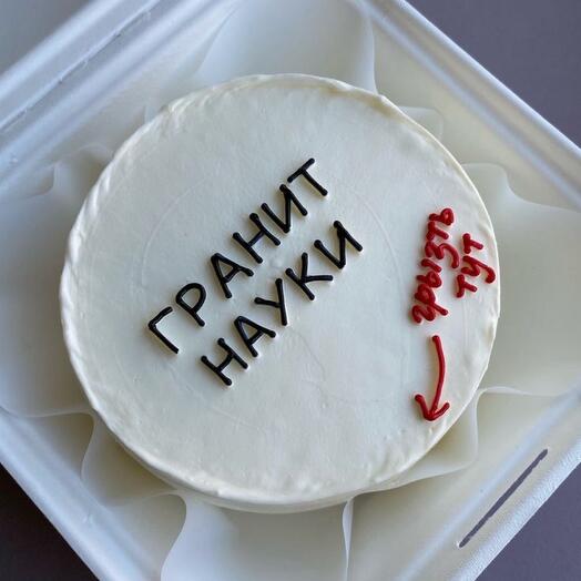 Бенто торт студенту Гранит науки