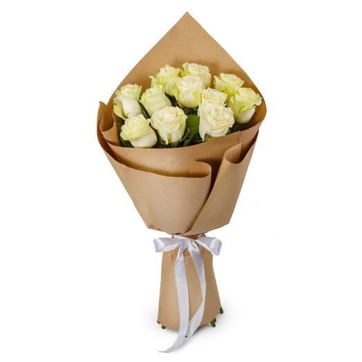 White Roses Bouquet