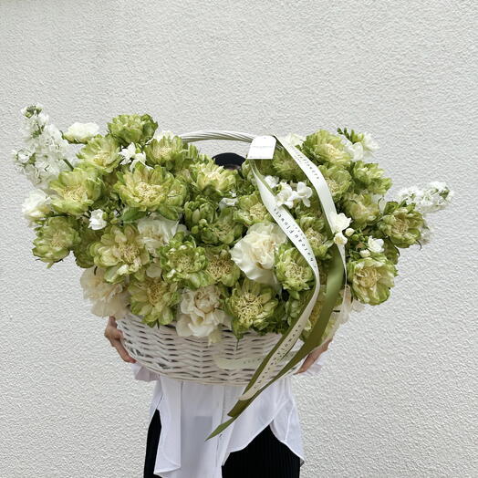 Basket of Veggie roses