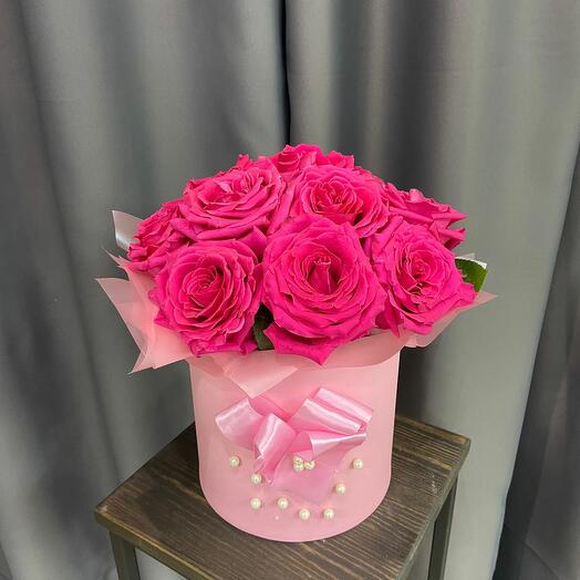 Цветы в коробке