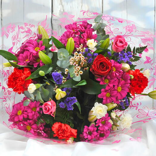 Superb Mixed Fresh Flower Bouquet