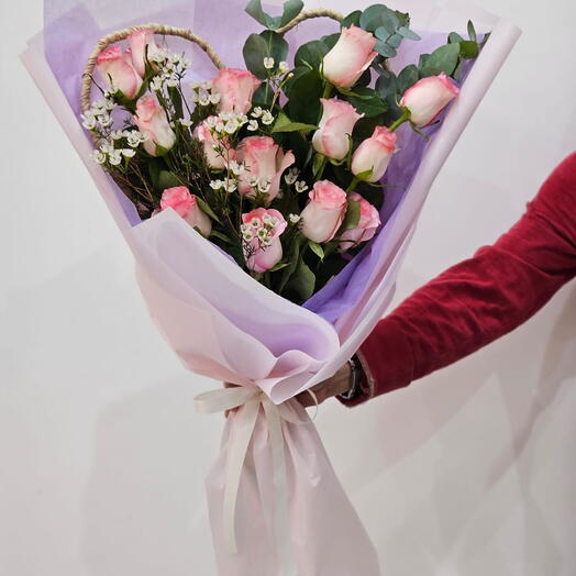 Tender pink love bouquet